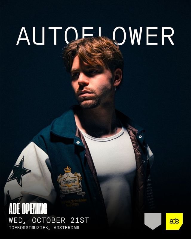 Instagram-post: Autoflower op BaseYRD ADE Opening, wo 21 okt, Toekomstmuziek, Amsterdam